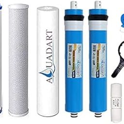 AquaDart 25 LPH RO Water Purifier Filter Replacement Service Kit with 2 (100) GPD RO Membrane-picture-32