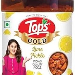 TOPS Gold Pickle Lime -900 gm | Perfect blend of tangy limes and healthy mustard oil-image-7