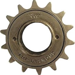 ATORSE® 14T 34Mm 1/2'' X 1/8'' Bronze BMX MTB Freewheel Mountain Bicycle Single Speed Bronze-3