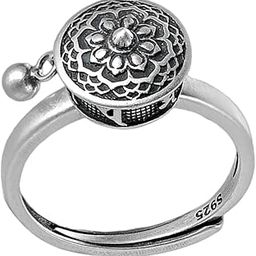 Fashion Rotatable Six-character Mantra Ring Resizable Jewelry Rings Gifts|Jewelry & Watches | Mens Jewelry | Rings|1X Ring-image-43