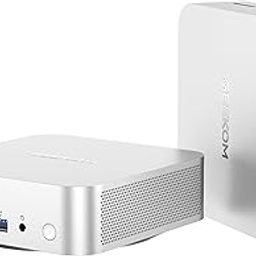 GEEKOM Mini PC A8 Series, AMD Ryzen 9 8945HS (8 Core/16 Thread Max Frequency 5.2GHz) 32GB DDR5 5600MHz+2TB M.2 PCLe 4.0 SSD AMD Radeon 780M Graphics Windows 11 Pro//WiFi 6E/BT5.2 TDP 45W lceBlast-72