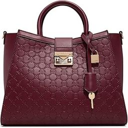 CRELALLY Women's Red Satchel-image-24