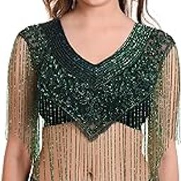 Women's for Net Poncho New Hand Bead Embroidery Designer Short Cape Poncho-image-21