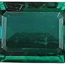 Gems Emerald Stone Original 7.25 Ratti Natural Certified Colombian Quality Loose Precious Panna Gemstone-image-3