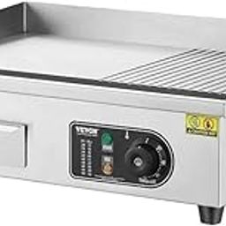 CARTNOVA‚Versatile Electric Griddle: 1600W Countertop Flat Top Grill with Adjustable Temperature (122¬¨‚àûF-572¬¨‚àûF) for Delicious Meals-image-51