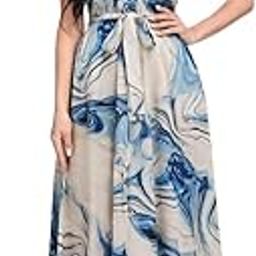 Women's Multicolor Cotton Sleeveless Maxi Dresses |Long Dress for Women| One Piece Western Dress for Women-picture-32