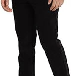 Men Corduroy Solid Ultra Slim Fit Flat Front Casual Trouser-image-25