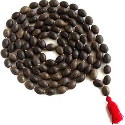 Nagaana RUDRAKSHA Kamal Gatta Mala 108 Beads Original Certified Thamarai Mani Malai Lotus Seed Japa Mala कमल गट्टा की माला for Men & Women-5