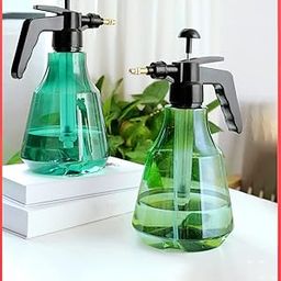 Wolpin 1Pc Garden Water Sprayer Manual Spray Bottle Pump For Gardening Plants | Shower For Plants & Flowers | Spray Bottles For Lawn Herbicides, Pesticides, Fertilizers (2 Liter Capacity) - Green-picture-20