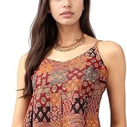 Women's Polycotton Multicolor Printed Top - Stylish, Comfortable, Various Sizes XS to L-19