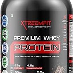 XtreemFit Premium Whey Protein 1kg (Chocolate), 25g Protein with BCAAs, Glutamine & Digestive Enzymes. Whey Isolate & Concentrate. Protein Powder for Men & Women. For Muscle Building & Strength-10