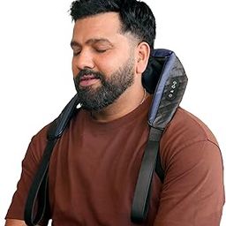 Dr Physio USA 1048 Shiatsu Electric Neck and Back Massager Machine with Infrared Kneading Nodes for Cervical Neck, Shoulder, Back & Body Muscle Pain Relief-image-37