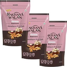 MAKHANA WALA'S Roasted & Flavoured Makhana (Foxnuts) | Gorgon Nut | Gluten Free Vegan Snacks | Healthy Diet Immunity Booster Snacks | Himalayan Pink Salt Flavored Makhana, Pack Of 3, 70G Each.-image-13