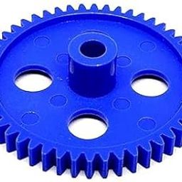 SP Electron Pack Of 1 pcs Plastic Spur gear 50 Teeth 55mm dia, 6.5mm Width, 6mm hole for DIY Projects-image-84
