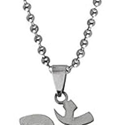 Religious Lord Shiv Mahadev Om Aum Namah Shiva Shivah Silver Stainless Steel Pendant Necklace Chain LCShiv012-picture-16