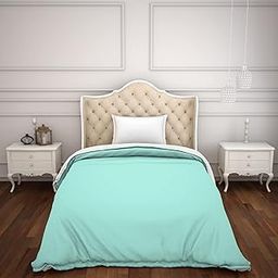 Spaces HYGRO Grows Softer When Washed Wicks Away Moisture Single Quilt (Solid, 152CMX218CM) - Light Green-picture-6