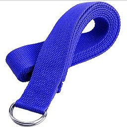 Gmefvr Yoga Belt for Women and Men - Yoga Strap for Stretching with Extra Safe Adjustable D-Ring Buckle - Durable and Comfy Texture - Perfect for Your Yoga Session 6ft (Blue)-picture-16