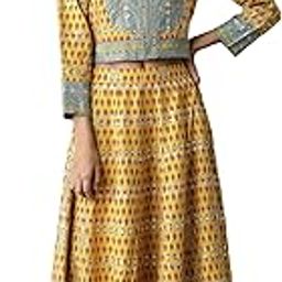 Women's Rayon Cropped Jacket & Skirt-picture-33