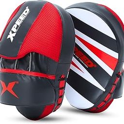 Xpeed Unbeatable PU Curved Focus pad for Boxing|| Kicking || Muay Thai & Martial Arts || Training Punching Focus Target Pads for Men & Women (Pair of 1)-image-17