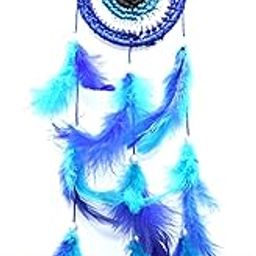 RPH Handicrafts Evil Eye Dream Catcher car Hanging Ornaments, Hanging Accessories | Showpiece, Mirror Hanging / Door Hanging Size : Small-image-16