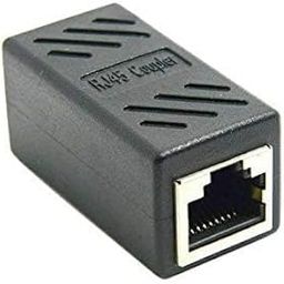 OG X NEXSA RJ45 Ethernet Coupler - Cat7, Cat6, Cat5e Inline LAN Adapter, 8P8C Female to Female Connector for ADSL Extension & Ethernet Cable Extender - Pack of 1-12