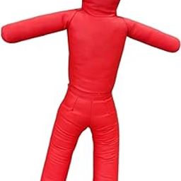 LOOM TREE Kids Grappling Dummy Unfilled Sturdy Kickboxing Training Prop Portable 130cm Blue | Boxing, Martial Arts & MMA | Training Equipment & Supplies | Dummies-image-97