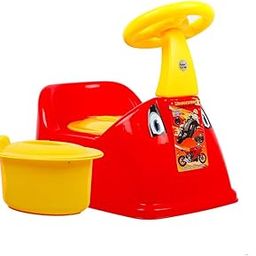 Nabhya Ferrari Staring Baby Potty Training Seat- Chair for Kids- Infant Potty Toilet Chair with Removable Tray & Closing Lid (Red)-image-80