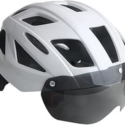 SAZ DEKOR Bike Helmet Adjustable Fit 56 cm-63 cm for Bicycle Outdoor Activities Riding White-image-26