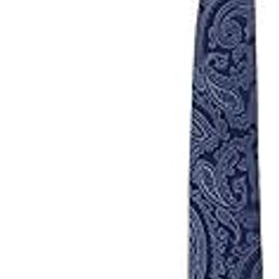 Men Navy Tie Pocket Square And Cufflink-image-34