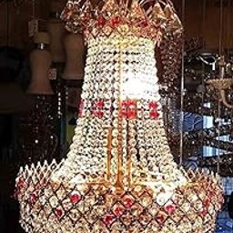 Chandelier Ceiling Lamp Jhumar Glass Crystal Big Size Jhumar Lamp for Living Room/Hall/Bed Room-image-11