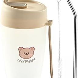 THE STYLE SUTRA® 4xWater Bottle 300ml Creative Sports Drinking Water Bottle for Hiking Cup with Straw | Home & Garden | Kitchen, Dining & Bar | Drink Containers & Thermoses-image-28