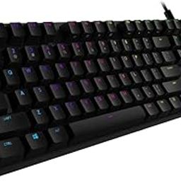 Logitech G 512 RGB Backlit Mechanical Wired Gaming Keyboard with GX Blue Clicky Key Switches (Carbon)-2