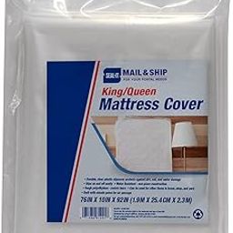 LePage's USPS King/Queen Mattress Cover for Moving and Storage, 76x10x92 inches (81491)-image-35