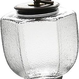Glass Tea Storage Jar Round Food Canister Retro for Dining Room Kitchen Home S-image-73
