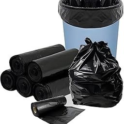 MIKAELSTER ENTERPRISES II Medium Size Garbage Bags for Dustbin, 19x21 inches, 30 Bags Each Pack of 3, Black-image-92