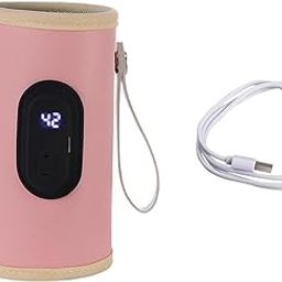 Lyla Portable Bottle Warmer Milk Breast Milk Bottle Heater for Business Trip Home Pink-image-96