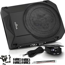 Wagzo Car Subwoofer WAWF-06, N Series (10 Inches) Active Underseat Subwoofer 1200, RMS Power 300+ Watts, Ultra Sleek, Shallow subwoofer, high Level Input/Audio - line Input-image-48