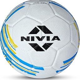 Nivia Country Colour Football (Argentina)/Rubberized Moulded/Training Ball/Soccer Ball/Size - 3 (Multicolour)-image-1