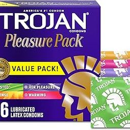 Trojan Condom Pleasure Pack Lubricated, 36 Count-picture-19