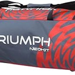 Triumph UNIKIT-990 Cricket Wheel Bags Size 36"x11"x10" Grey/Orange-image-99
