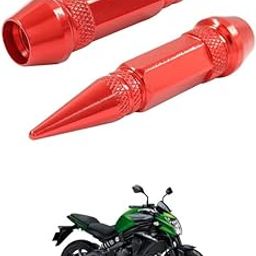 LOVMOTO Universal 2PC Spiked Aluminum Stem Valve Caps Dustproof Tire Wheel Stem Caps for Cars,SUVs,Trucks Bicycles and Motorcycles Comfortable with Z2-50-image-59
