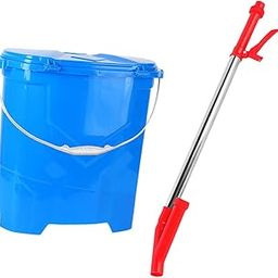 VELURA Back Carrying Manual Fertilizer Spreader Labor Saving Versatile 25L Capacity Blue|1x Water Pressure Switch|Seeders & Spreaders| Yard Garden & Outdoor Living-image-46