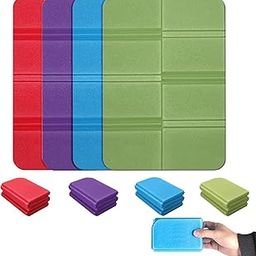 Picnic Mat Waterproof, 4 Pcs Waterproof Mat, Floor Cushion, Foldable Light Floor Cushion, A Must-Have for Enthusiasts of Summer Camps, Spring Outings, Mountain Climbing Picnics-image-80