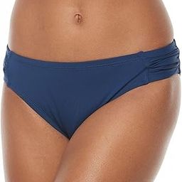 Apt 9 Ruched Side Tab Swim Bikini Bottom for Women (1X, Royal)-image-18