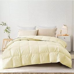 PURE ECO All Season 120 GSM Ac Comforter/Ac Blanket/Ac Duvet Double Bed Hotel Luxury Microfiber Lightweight Comforter (90" X 100" Inches) - Double Bed Comforter - Ivory Color-image-34