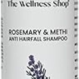 The Wellness Shop Rosemary & Methi Anti Hairfall Shampoo | with Wheatgrass and Bhringraj | Promotes Hair Growth | Reduces Dandruff | Encourages Healthy Hair Growth | 200Ml-image-89