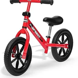 Chicco Speedy Red Balance Bike | Pedal-Free Bike| Anti-Puncture EVA Wheels | Adjustable Seat Hieght | Adjustable Handle Bar Hieght | BIS Certified-image-16