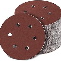 Inditrust New Sanding Disc 150mm (6") with 6 Holes (120 Grit, 10)-image-11
