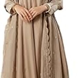 Women's Silk Embroidered Anarkali Set (444)-image-46