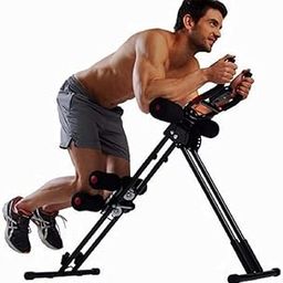 CROSSBORDER ABS Fitness Abdominal Rocket 6 Pack Gym Machine (Black)-32